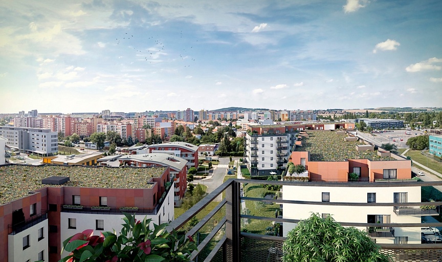 Четырехкомнатные квартиры в новой  резиденции "Весельска3", Прага9