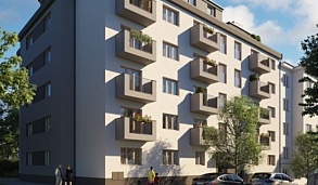 Однокомнатные квартиры в жилом проекте «Дом у акации», Прага 9
