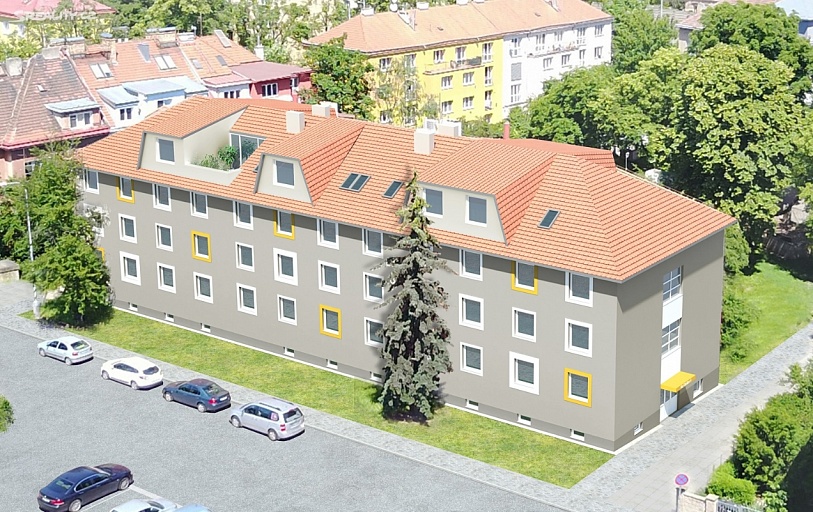 Двухкомнатные квартиры в  жилом проекте "На Повороте 4", Прага 9